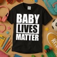 Baby Lives Matter Kids T-Shirt thumb 3
