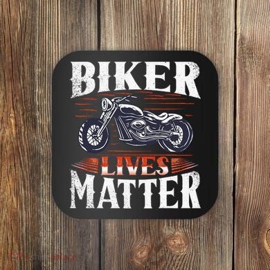 Biker Lives Matter Motorcycle Rider Coaster