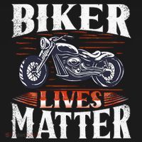 Biker Lives Matter Motorcycle Rider Coaster thumb 2