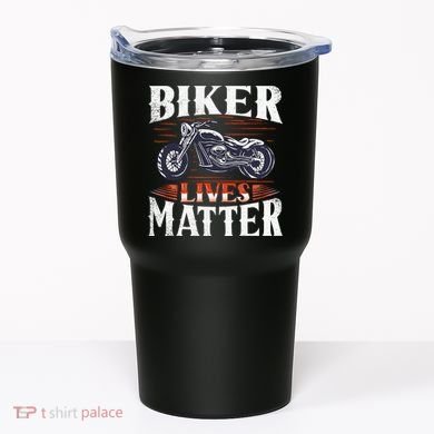 Biker Lives Matter Motorcycle Rider Tumbler