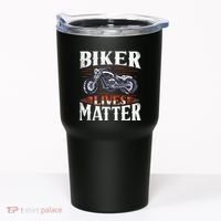 Biker Lives Matter Motorcycle Rider Tumbler thumb 0