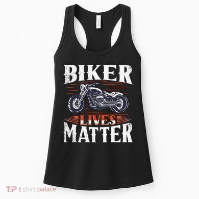Biker Lives Matter Motorcycle Rider Women's Tank Top
