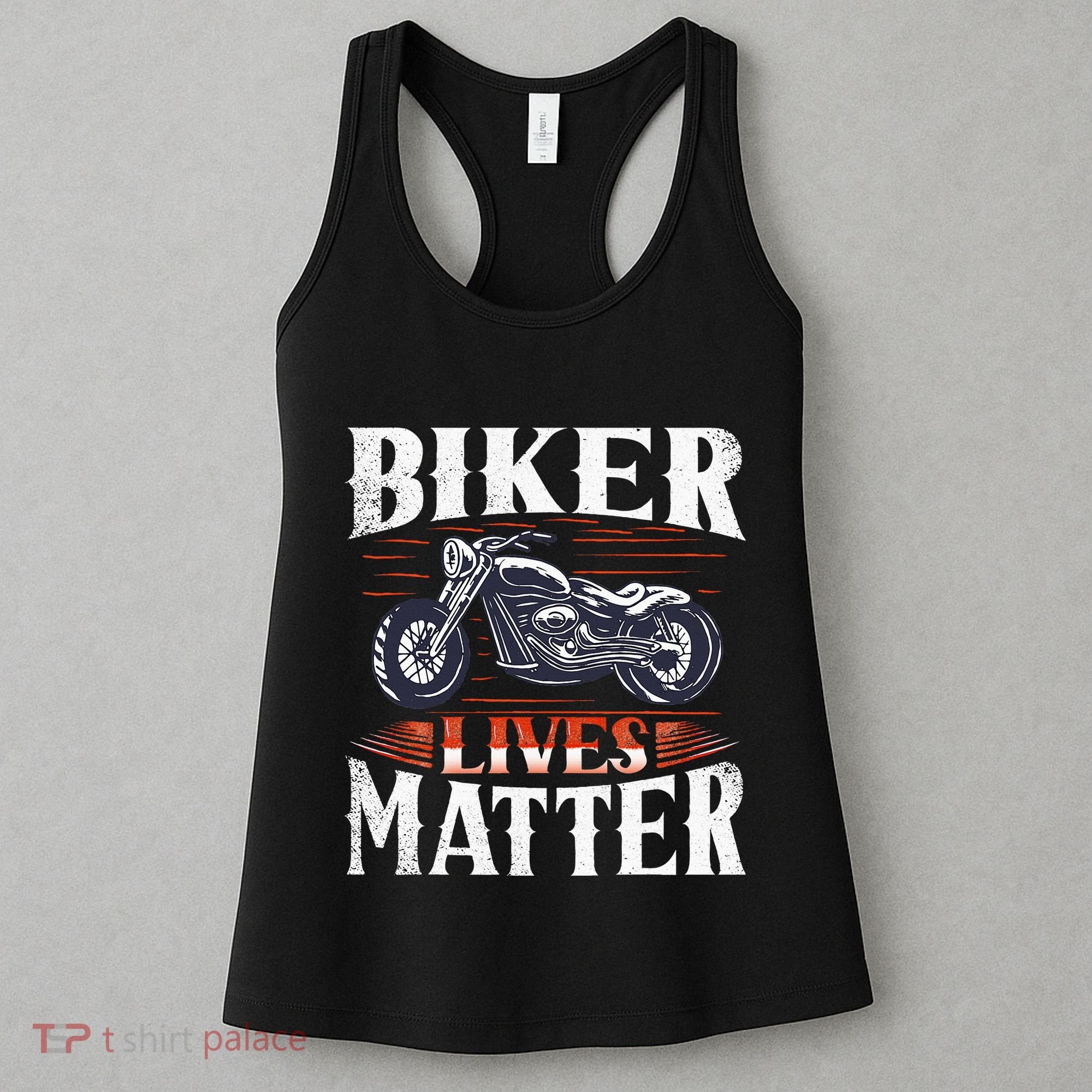 Biker Lives Matter Motorcycle Rider Women's Tank Top