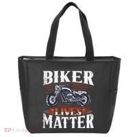 Biker Lives Matter Motorcycle Rider Tote Bag thumb 0