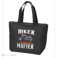 Biker Lives Matter Motorcycle Rider Tote Bag thumb 3
