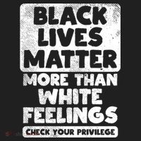 Black Lives Matter More Than White Feelings Blm African Gift Cool Gift Golf Towel thumb 3