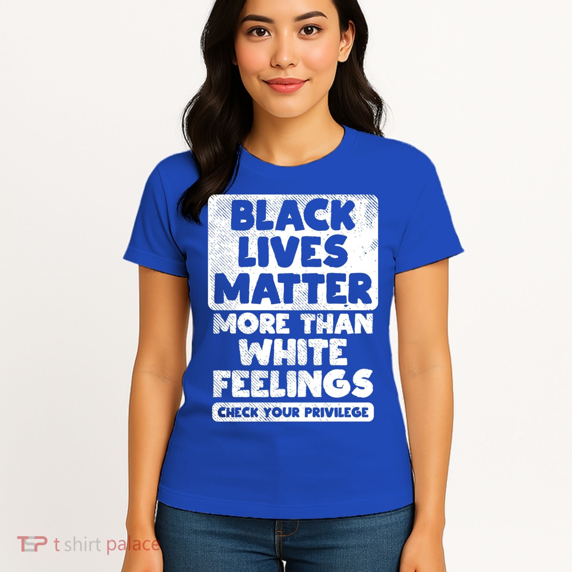 Black Lives Matter More Than White Feelings Blm African Gift Cool Gift Women's T-Shirt