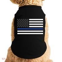 Blue Lives Matter Flag Doggie Tank thumb 0