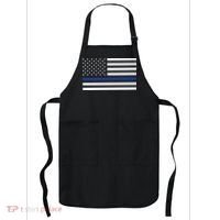 Blue Lives Matter Flag Apron thumb 0