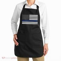 Blue Lives Matter Flag Apron thumb 2