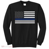 Blue Lives Matter Flag Sweatshirt thumb 0