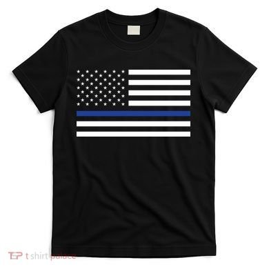 Blue Lives Matter Flag T-Shirt