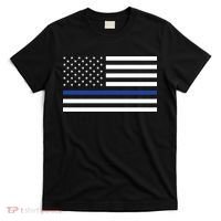 Blue Lives Matter Flag T-Shirt thumb 0