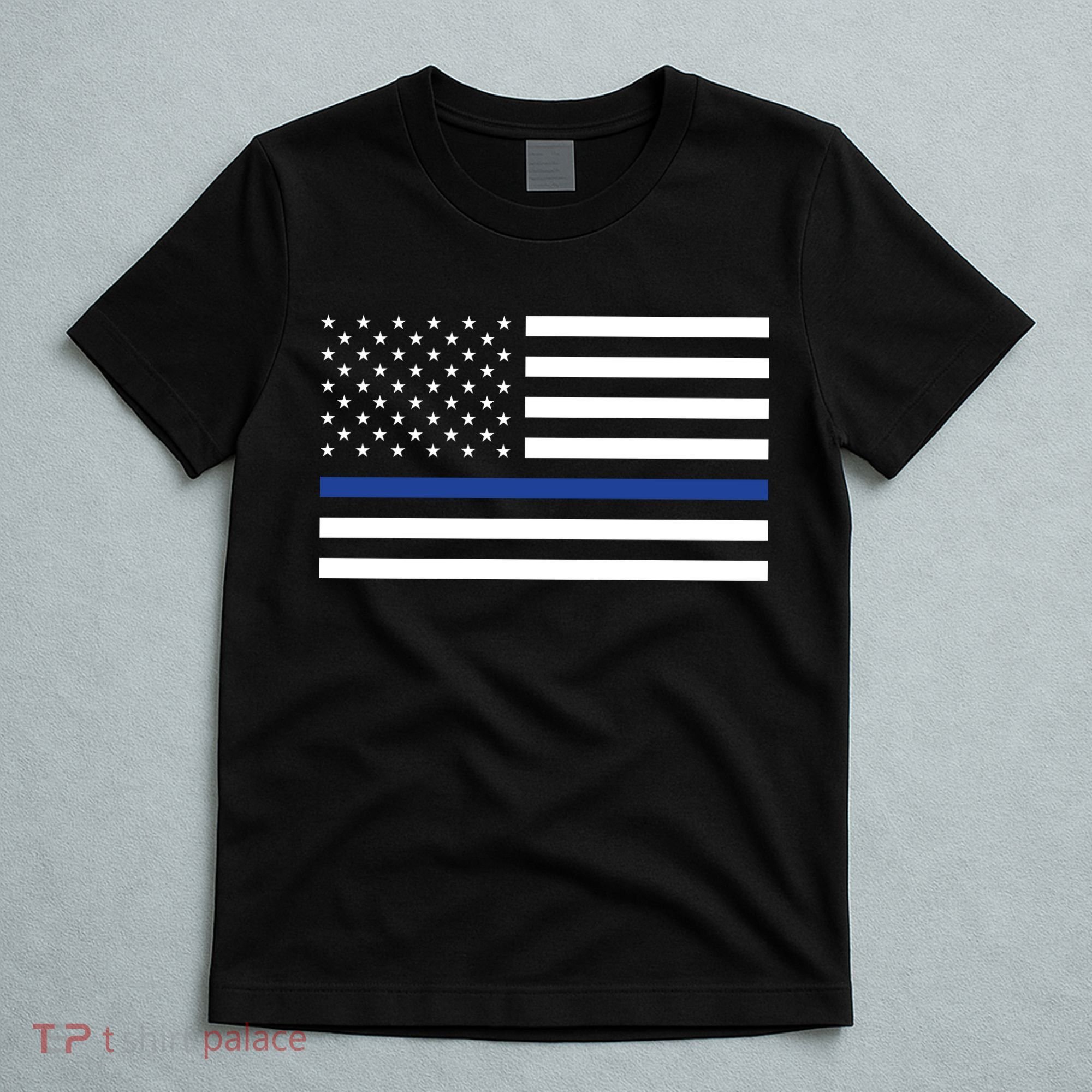 Blue Lives Matter Flag T-Shirt