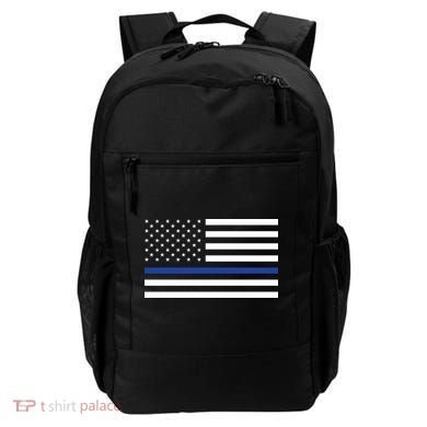 Blue Lives Matter Flag Backpack