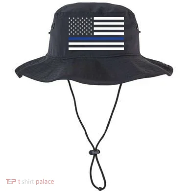 Blue Lives Matter Flag Bucket Hat