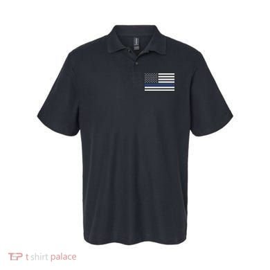 Blue Lives Matter Flag Polo