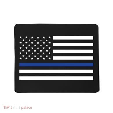 Blue Lives Matter Flag Mousepad