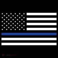 Blue Lives Matter Flag Mousepad thumb 1