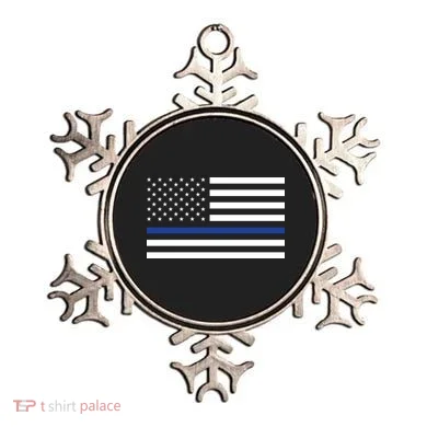 Blue Lives Matter Flag Ornament