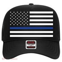 Blue Lives Matter Flag Hat thumb 0