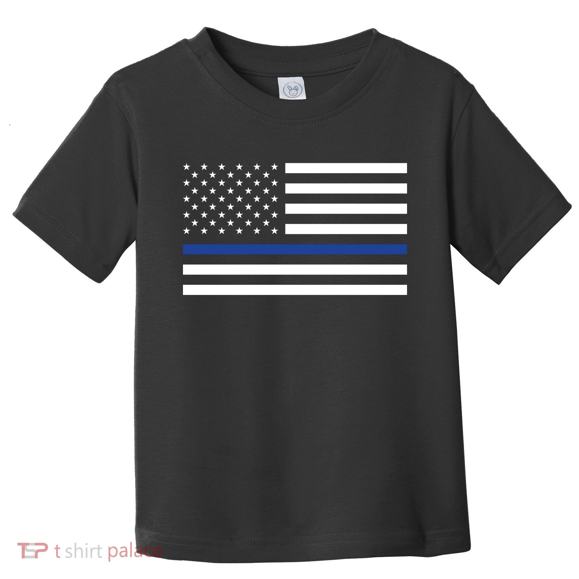 Blue Lives Matter Flag Toddler T-Shirt