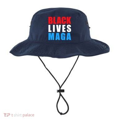 Black Lives MAGA Black Conservative Republican ProTrump Bucket Hat