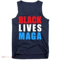 Black Lives MAGA Black Conservative Republican ProTrump Tank Top thumb 0