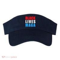 Black Lives MAGA Black Conservative Republican ProTrump Visor thumb 0
