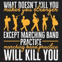 Band Life Marching Band Practice Will Kill You Women's Sweatshirt thumb 2