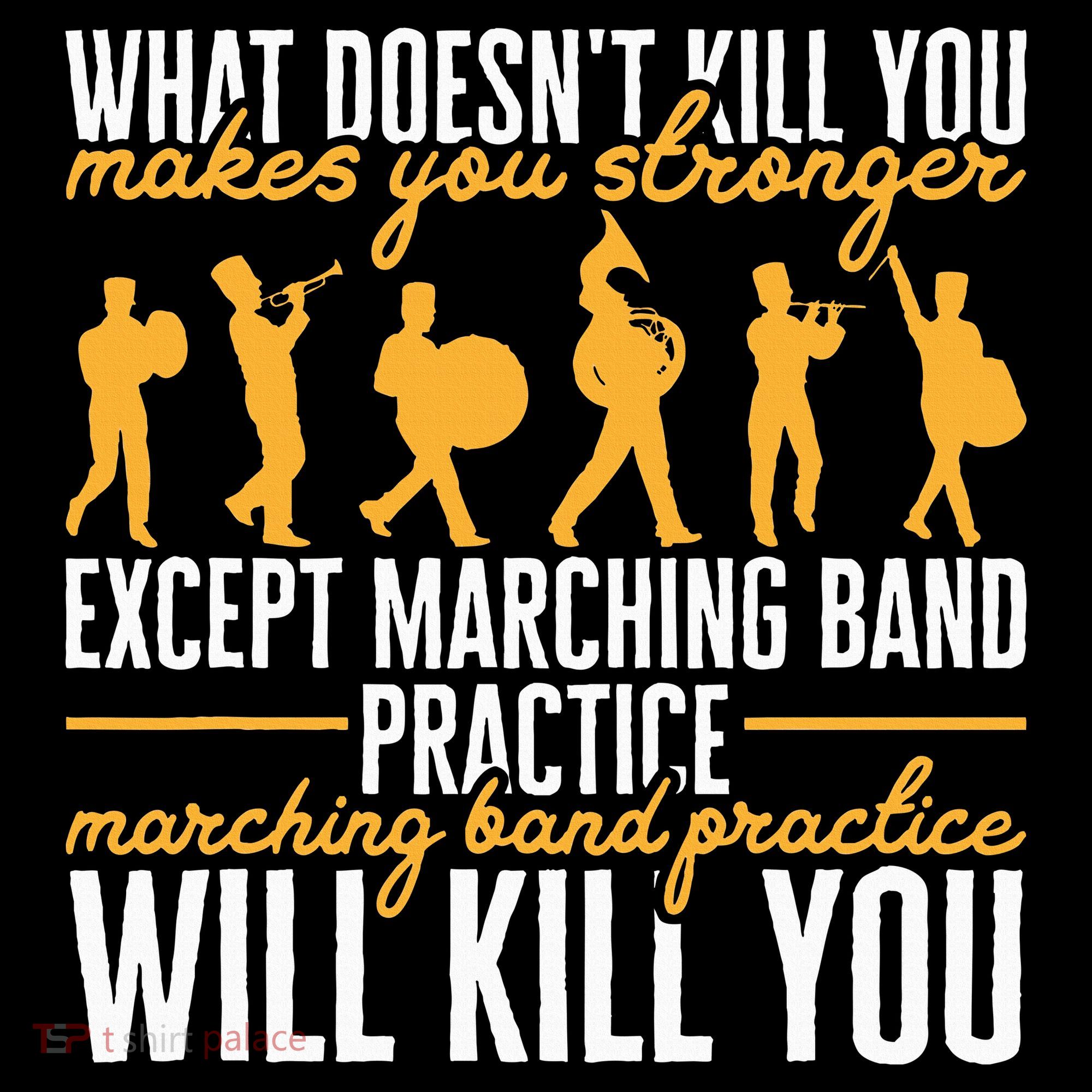 Band Life Marching Band Practice Will Kill You Ornament
