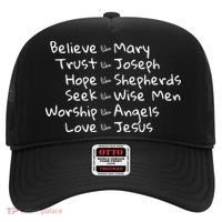 Believe Like Mary And Trust Like Joseph Christmas Hat thumb 0