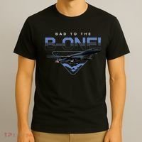 B1 Lancer Military Jet Bomber Airplane T-Shirt thumb 3