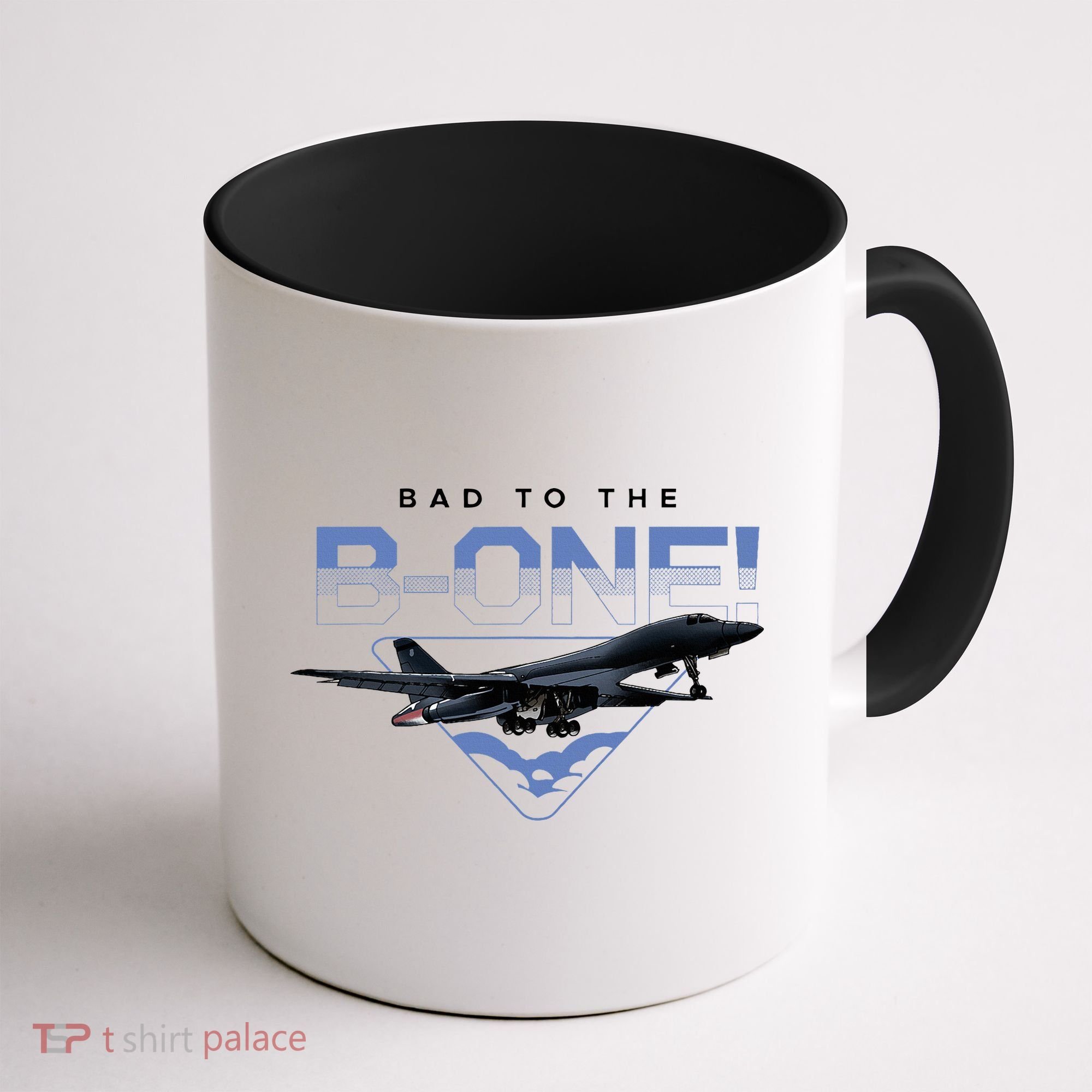B1 Lancer Military Jet Bomber Airplane Coffee Mug
