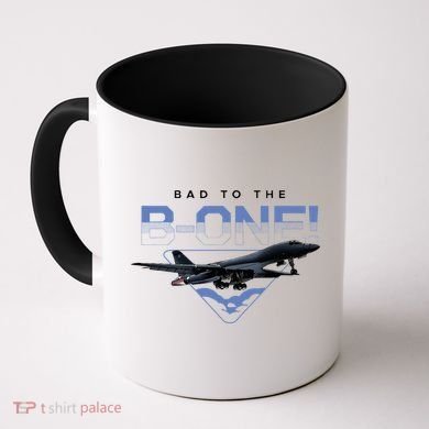 B1 Lancer Military Jet Bomber Airplane Coffee Mug