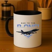 B1 Lancer Military Jet Bomber Airplane Coffee Mug thumb 4