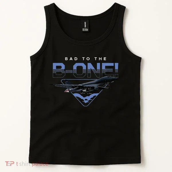 B1 Lancer Military Jet Bomber Airplane Tank Top