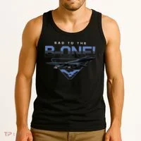 B1 Lancer Military Jet Bomber Airplane Tank Top thumb 3