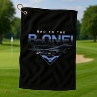 B1 Lancer Military Jet Bomber Airplane Golf Towel thumb 1