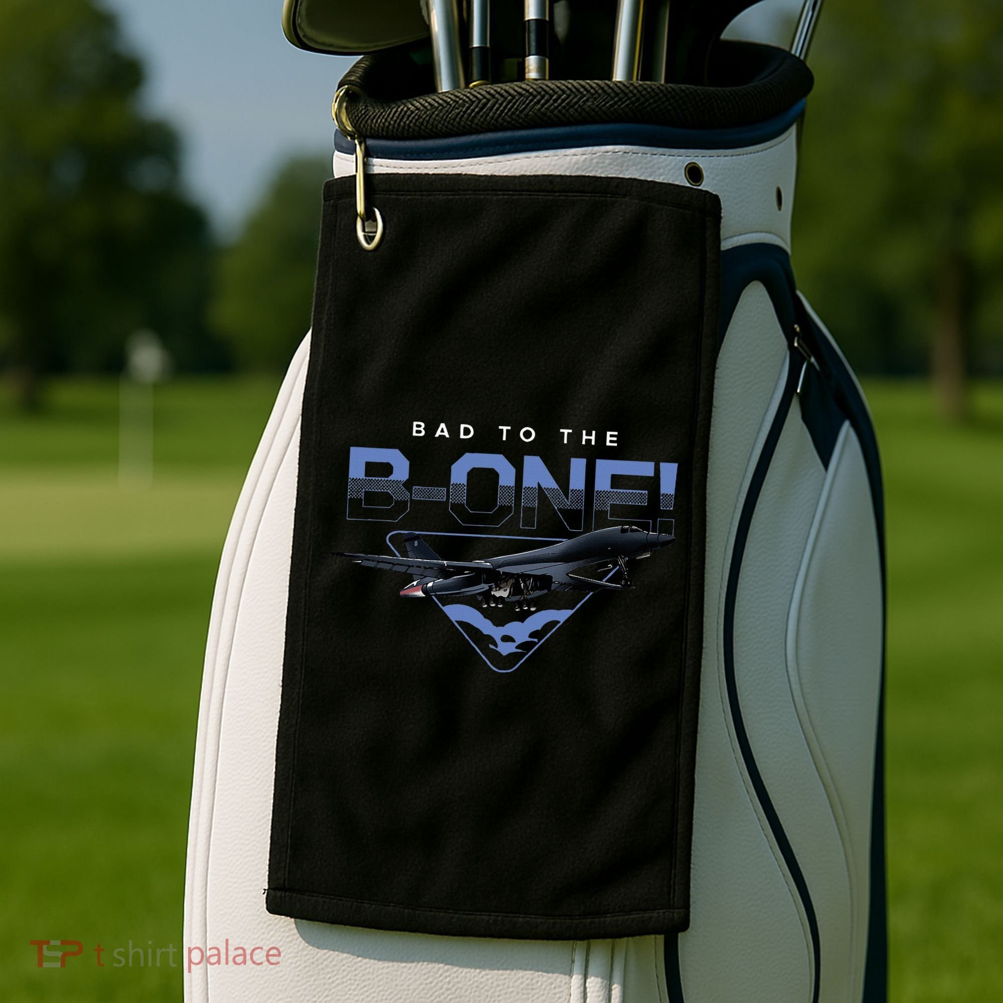 B1 Lancer Military Jet Bomber Airplane Golf Towel