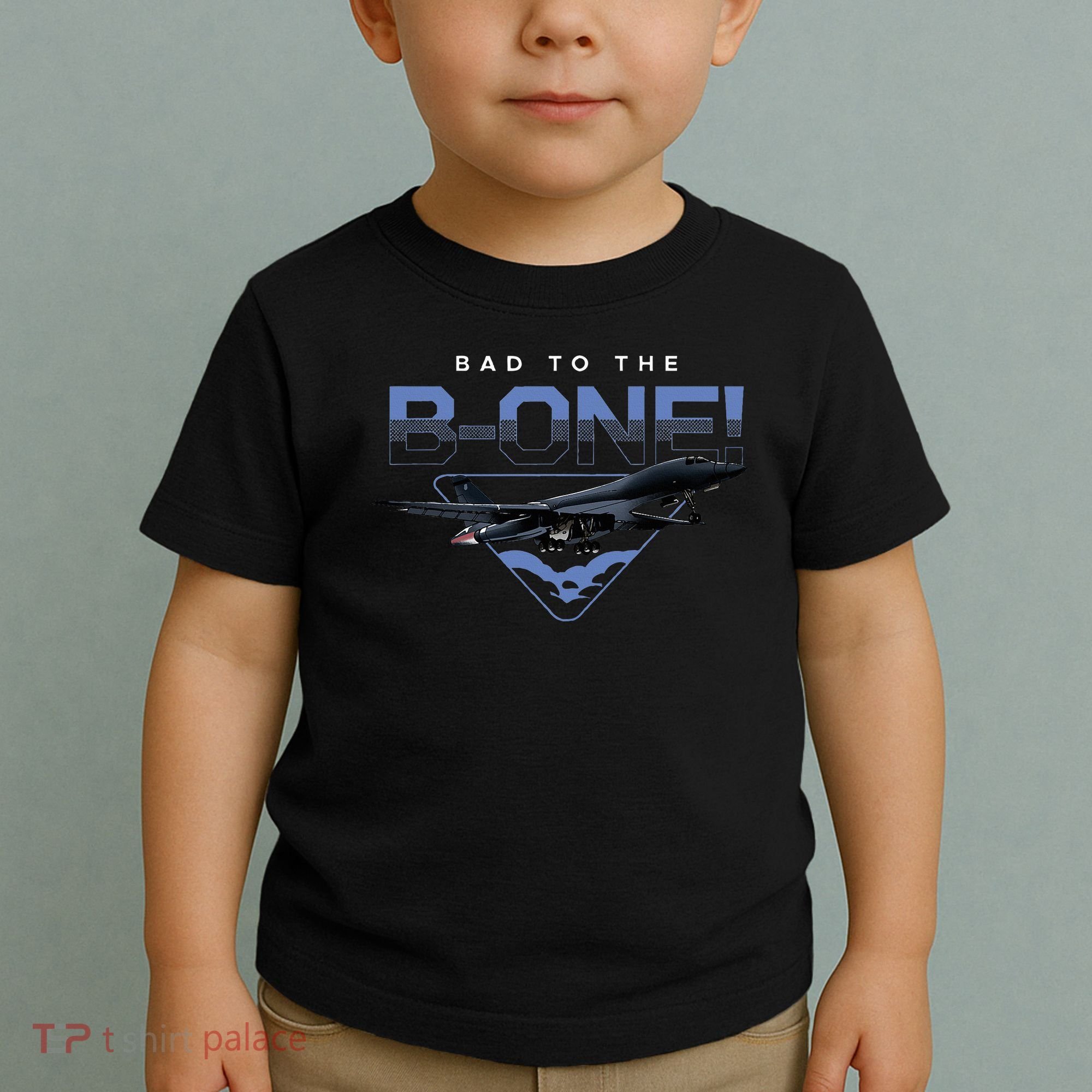 B1 Lancer Military Jet Bomber Airplane Toddler T-Shirt