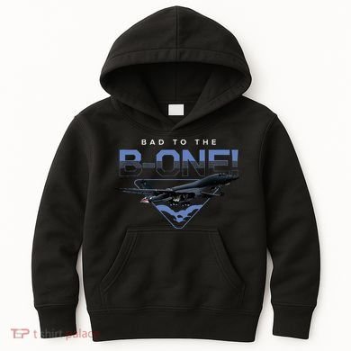 B1 Lancer Military Jet Bomber Airplane Kids Hoodie
