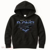 B1 Lancer Military Jet Bomber Airplane Kids Hoodie thumb 0