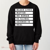 Black Lives Matter 's Rights Are Human Rights Women's Sweatshirt thumb 0