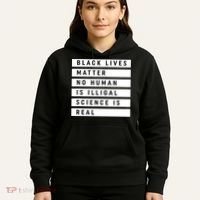 Black Lives Matter 's Rights Are Human Rights Hoodie thumb 5