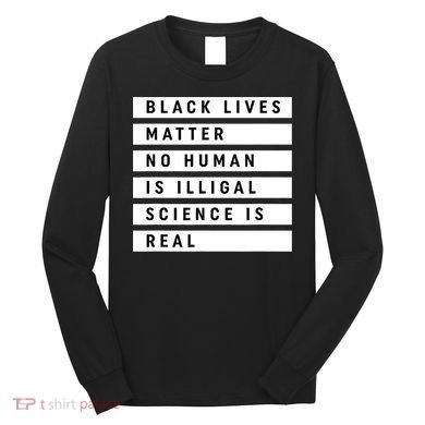 Black Lives Matter 's Rights Are Human Rights Long Sleeve Shirt