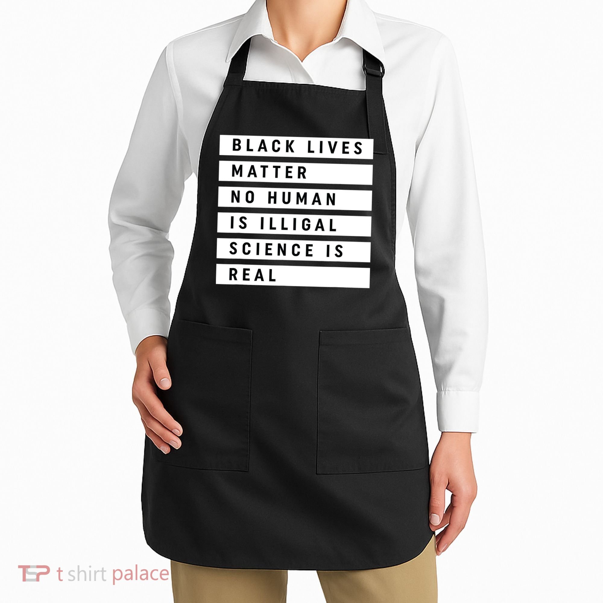 Black Lives Matter 's Rights Are Human Rights Apron