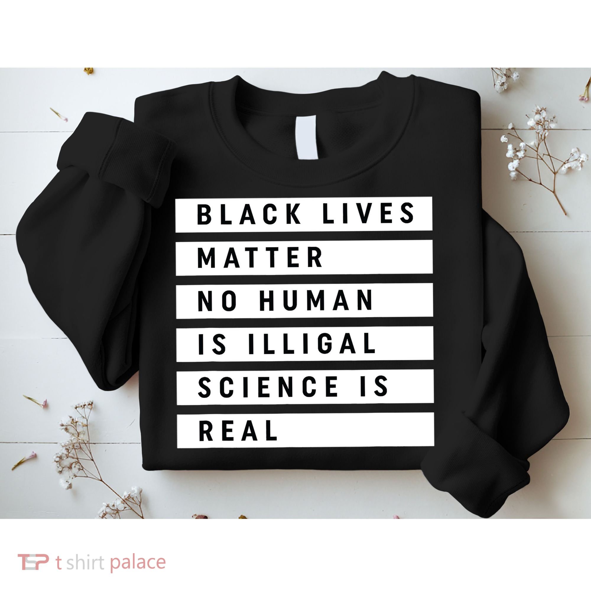 Black Lives Matter 's Rights Are Human Rights Sweatshirt