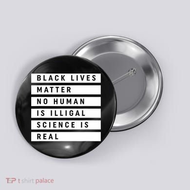 Black Lives Matter 's Rights Are Human Rights Button