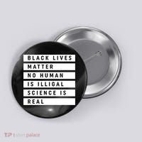 Black Lives Matter 's Rights Are Human Rights Button thumb 0